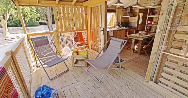 Ecolodge op stelten